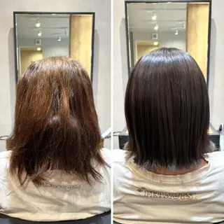 ミディアム hair salon 【ao.】所属・髪質改善/縮毛矯正 /TATSUYAのヘアスタイル