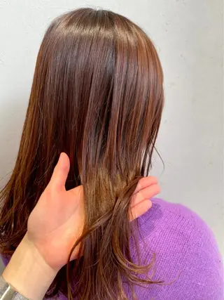 カラー inity　杉本 美羽のヘアスタイル