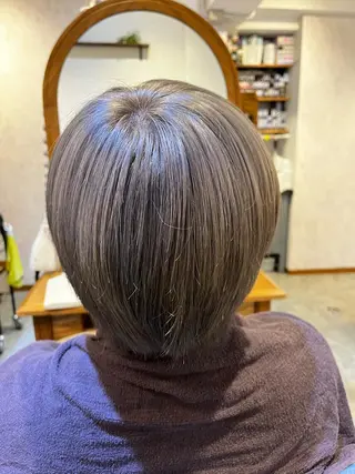 ショート カラー メンズ Hair relaxation drop大森所属・佐藤槙哉 サトウシンヤのヘアスタイル