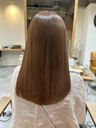 セミロング 髪質改善艶髪 takaのヘアスタイル