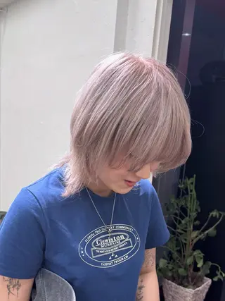 ショート 綱島/渋谷 カラー モデル募集 ｻﾜのヘアスタイル