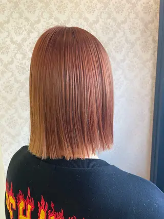 ミディアム カラー ヒヨシ ルナのヘアスタイル