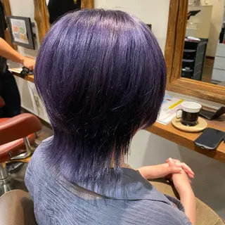 ショート カラー ミモリ ユウタのヘアスタイル