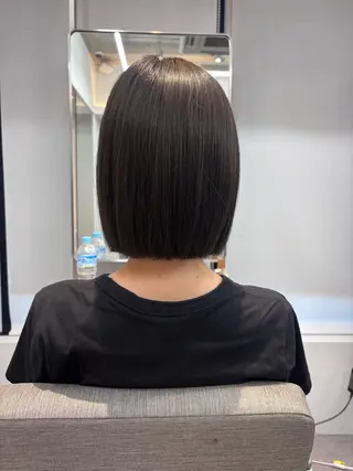 ショート 透明感/韓国/ miyu 🎀のヘアスタイル