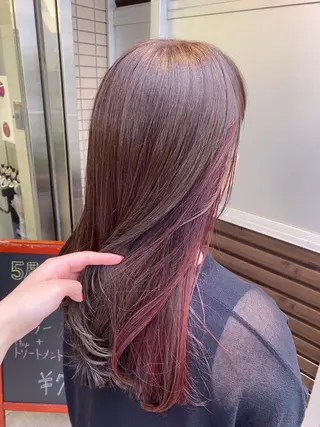 ロング カラー 🕶️佐藤 海李🐏のヘアスタイル