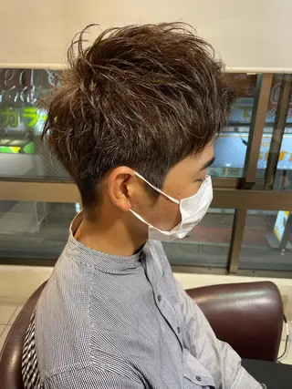ショート メンズ 辻堂メンズ特化 YU-YAのヘアスタイル