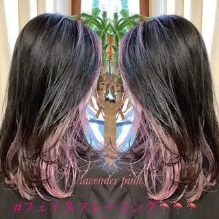 セミロング カラー カラーなら川嶋宏旭✨ salonLEPIAのヘアスタイル