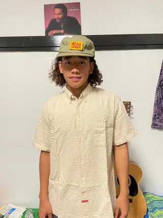 セミロング パーマ メンズ パーマ特化/ 藤沢/HYOのヘアスタイル