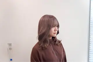 セミロング カラー 櫻井　悠樹/ カットモデル募集中のヘアスタイル