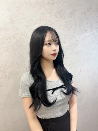 ロング 齋藤 光輔のヘアスタイル