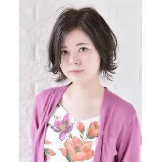 ショート カラー KIZU 髪質改善 オカルト怪談のヘアスタイル