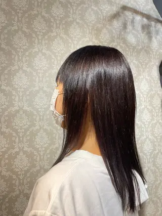 ミディアム 伊東 茉凜のヘアスタイル