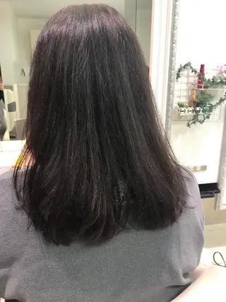 セミロング クリーピー　オーナー 福田 将太のヘアスタイル