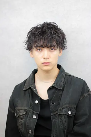 メンズ 🔥大人の色気パーマ メンズヘア特化🔥のヘアスタイル