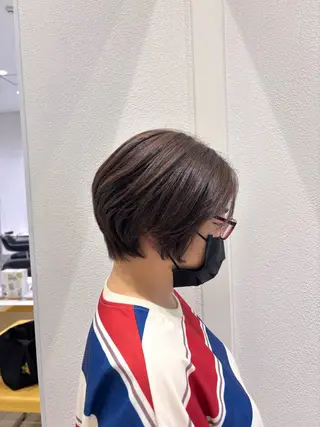 ショート カラー 🩶米澤 美月🩶のヘアスタイル