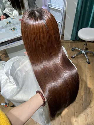 ロング 🧸プルエクステ❤︎ ネイルKAO🧸のヘアスタイル