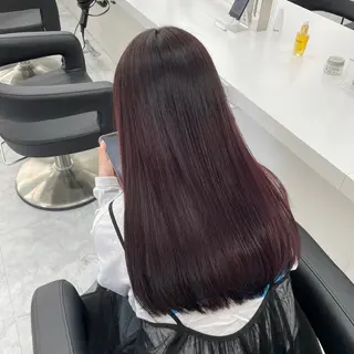 カラー kazuki🍑韓国 トレンド暖色🫗のヘアスタイル