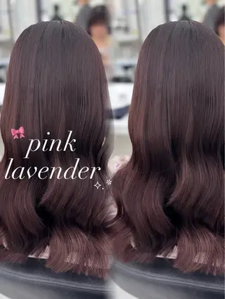 セミロング Hina🎀♡ 暖色/縮毛のヘアスタイル