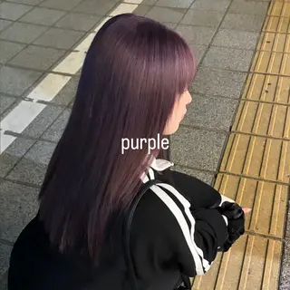 ロング カラー 🍓ハイトーンカラー 🎀nene🍓のヘアスタイル