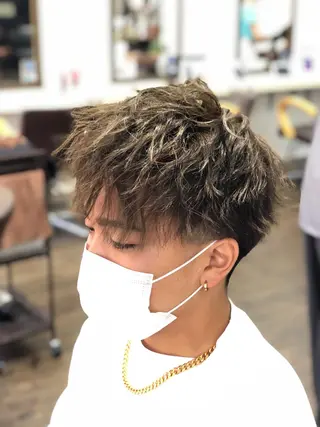 ショート 髪質改善ストレートo rメンズスタイル今岡のヘアスタイル