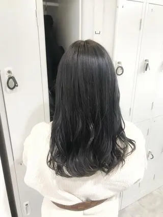 ミディアム カラー collet矢島/ ブリーチ指名No.1のヘアスタイル