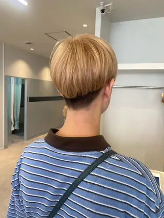 ショート メンズ 🫧暖色系カ ラー/斎藤奈々🫧のヘアスタイル