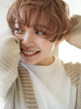 ショート rimi/ショート /透明感カラーのヘアスタイル