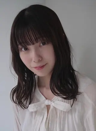 セミロング カラー 🍀髪質改善🍀 SORA 麻布十番のヘアスタイル