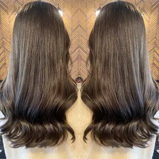 ロング カラー tocca 💜石田愛結💜のヘアスタイル