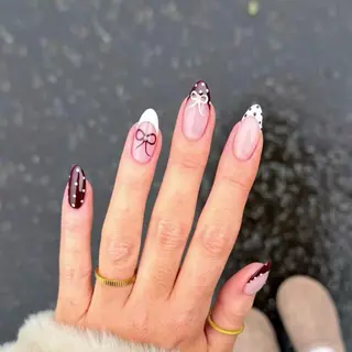 ネイル チョウ 🦋のネイルデザイン