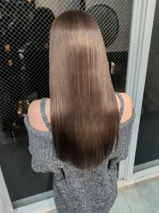 ロング Mood hair salon所属・髪質改善.縮毛矯正 ×韓国ヘアyukiのヘアスタイル