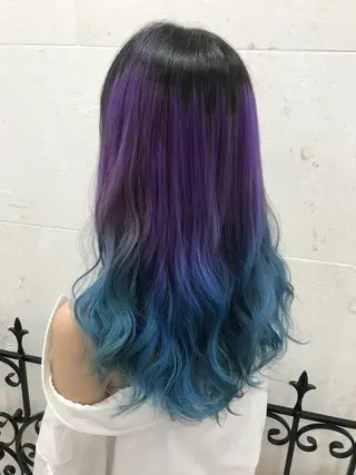 ロング カラー 💘カラー人気No. 1💘SAYAのヘアスタイル