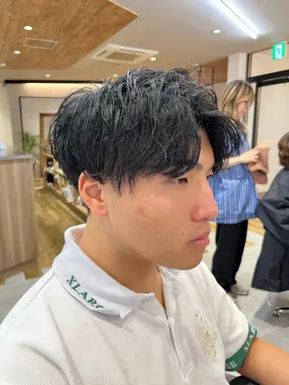 ショート 茅場 悠介のヘアスタイル
