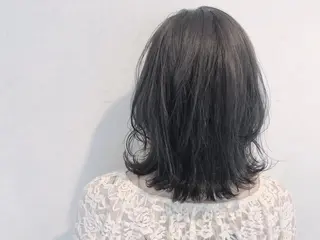 ミディアム カラー The book hand salon所属・伊藤 さやかのヘアスタイル
