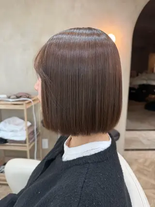 ミディアム 市原亮/名古屋駅/ ツイスパ/波巻きのヘアスタイル