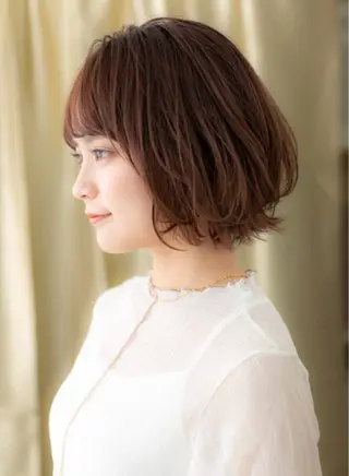 ミディアム カラー 艶髪カラー🤍ྀི 強矢　美紗希🩷ྀིのヘアスタイル