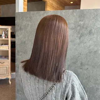 ミディアム カラー Agu hair olive所属・伊藤 瑞紀のヘアスタイル