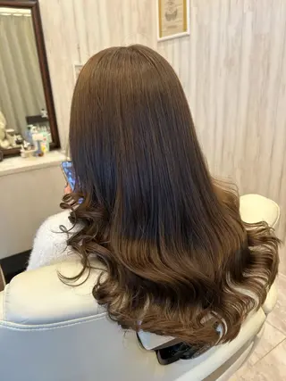ロング カラー Infinity所属・Infinity 東山未晃のヘアスタイル