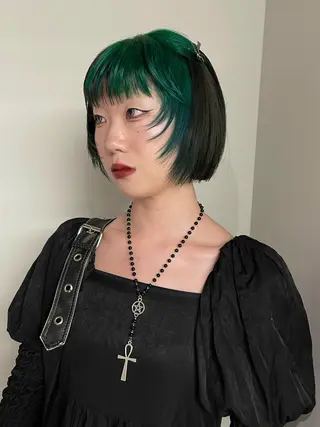 ショート カラー stén所属・stén/kana /中明度カラーのヘアスタイル