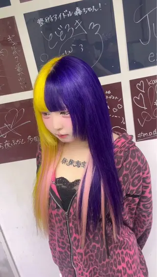 ロング M.O.D shibuya店所属・シールエクステ /まる🐺/渋谷のヘアスタイル