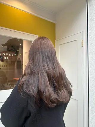 ロング LOVEST  井上 亜未/ 暖色のヘアスタイル