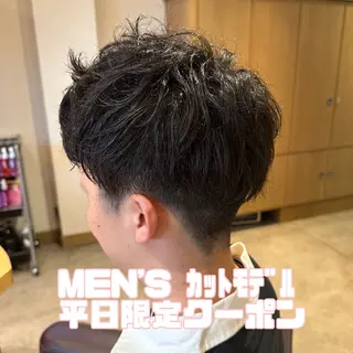 ショート 韓国風ﾊﾟｰﾏ❁﻿ fu-ka❁艶ｶﾗｰのヘアスタイル