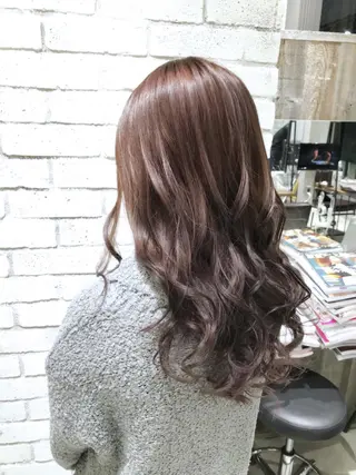 セミロング バレイヤージュ🌱 渡邉悟🌱のヘアスタイル