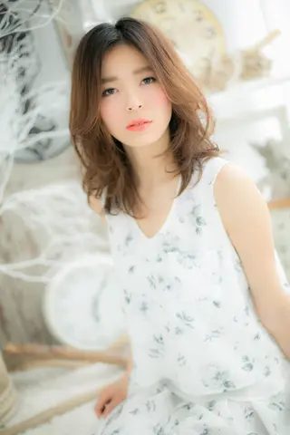 セミロング カラー パーマ ✨限定!パーマお得✨ 佐藤優斗のヘアスタイル