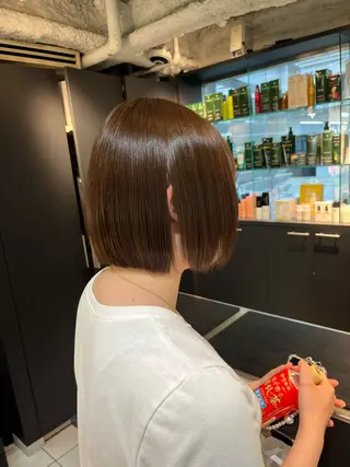 ショート 【レイヤーカット】 キサヌキミワのヘアスタイル