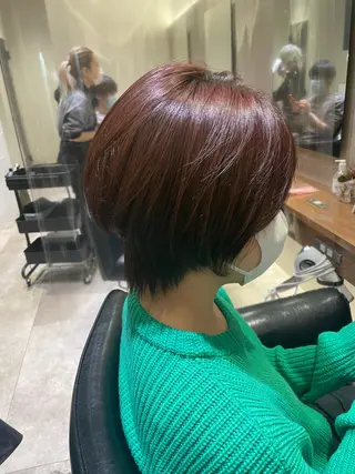 ショート 透明感カラー/艶髪 ♥柏谷菜穂♥のヘアスタイル