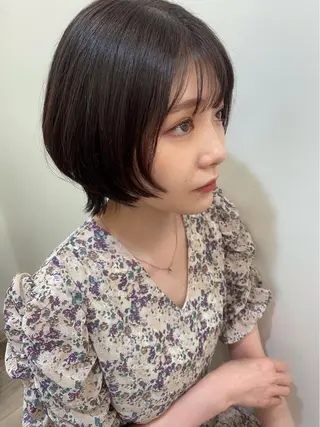 ショート カラー マツモト カラー/ショートボブのヘアスタイル