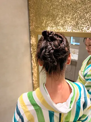 ヘアアレンジ ❁ヘアメ❁ YUMI ❁ゆみ❁横浜桜木町のヘアスタイル