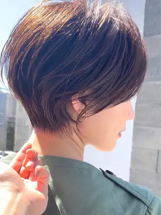 ショート カラー パーマ ヘアアレンジ メンズ 似合わせメンズカット /ニュアンスパーマのヘアスタイル