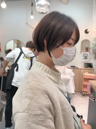 ショート カラー カット特化柏駅 徒歩3分LOUのヘアスタイル